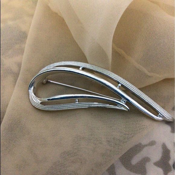 Vintage Sarah Coventry Brooch Pin Silver Marked Nice! - Picture 12 of 15